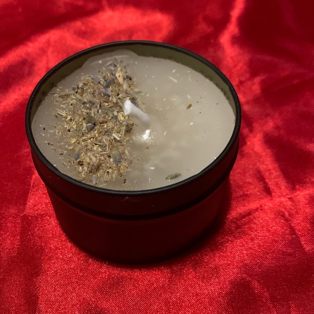 Homemade sented candle